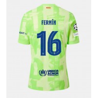 Echipament fotbal Barcelona Fermin Lopez #16 Tricou Treilea 2024-25 maneca scurta